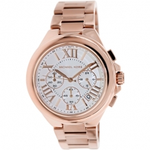 Rose gold Roman dial